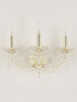 Фото Бра хрустальные 108B/3/141 G Bohemia Ivele Crystal