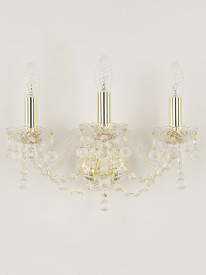 Фото Бра хрустальные 108B/3/141 G Bohemia Ivele Crystal