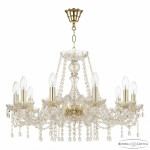 Фото Люстра хрустальная 112/10/240 G V0300 Bohemia Ivele Crystal