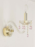 Фото Бра хрустальные 112B/1/165 G V7010 Bohemia Ivele Crystal