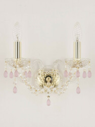 Фото Бра хрустальные 112B/2/141 G V7010 Bohemia Ivele Crystal