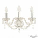 Фото Бра хрустальные 112B/3/141 Ni V0300 Bohemia Ivele Crystal