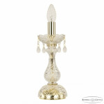 Фото Настольная лампа с хрустальными подвесками 112L/1-27 G V0300 Bohemia Ivele Crystal