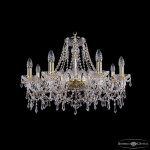 Фото Люстра хрустальная 1403/8/240 G Bohemia Ivele Crystal