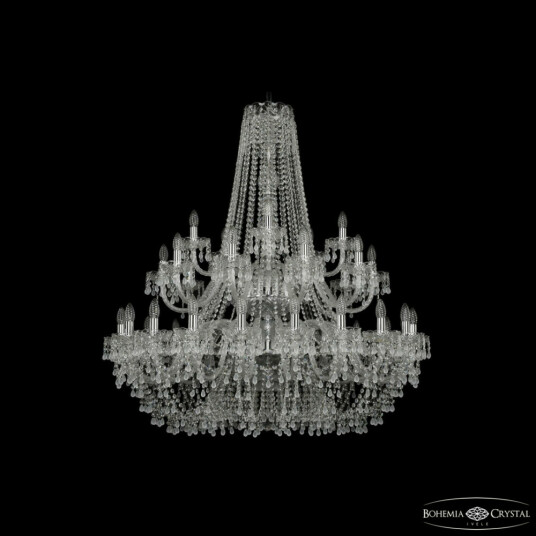 Фото Люстра хрустальная 1410/20+10+5/400/2d Ni V0300 Bohemia Ivele Crystal