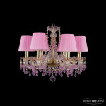 Фото Люстра хрустальная 1410/6/160 G V7010 SH1 Bohemia Ivele Crystal