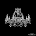 Фото Люстра хрустальная 1411/10/300 Ni Bohemia Ivele Crystal