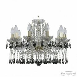 Фото Люстра хрустальная 1413/10/200 Ni K781 Bohemia Ivele Crystal