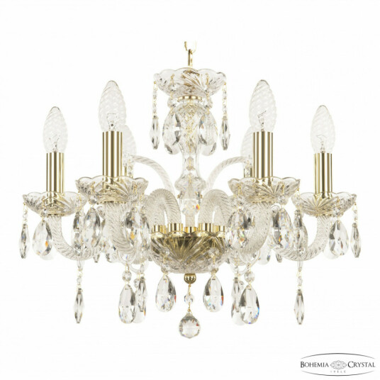 Фото Люстра хрустальная 118/6/141 G Bohemia Ivele Crystal