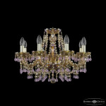 Фото Люстра хрустальная 1410/8/195 G V7010 M777 Bohemia Ivele Crystal