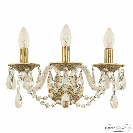 Фото Бра хрустальные 16202B/3/141 FP Bohemia Ivele Crystal