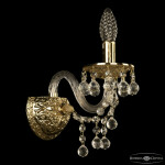 Фото 1 Бра хрустальные 16209B/1/141 G Bohemia Ivele Crystal