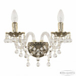 Фото Бра хрустальные 16209B/2/141 GB Bohemia Ivele Crystal