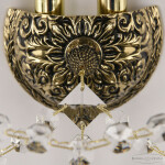 Фото 3 Бра хрустальные 16209B/2/141 GB Bohemia Ivele Crystal