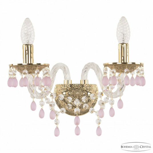 Фото Бра хрустальные 16210B/2/141 G V7010 Bohemia Ivele Crystal