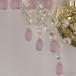 Фото 2 Бра хрустальные 16210B/2/141 G V7010 Bohemia Ivele Crystal