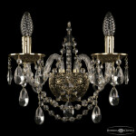 Фото 1 Бра хрустальные 16211B/2/141 GB Bohemia Ivele Crystal