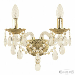 Фото Бра хрустальные 16215B/2/141 G Bohemia Ivele Crystal