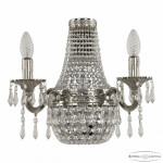 Фото Бра хрустальные 2201H201B/2/35IV Ni Bohemia Ivele Crystal