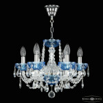 Фото 1 Люстра 5402/6/141 Ni Aquamarine/M-1G Bohemia Ivele Crystal