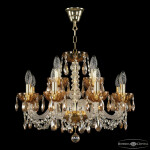 Фото 1 Люстра 5402/8+4/195 G Amber/M-1H K721 Bohemia Ivele Crystal
