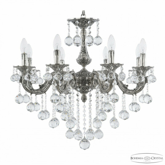 Фото Люстра бронзовая 71101/8/210 B NB Balls Bohemia Ivele Crystal