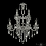 Фото Люстра бронзовая 71301/8+4/210 B NW Bohemia Ivele Crystal