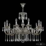 Фото 1 Люстра бронзовая 73122/10/300 A Ni Bohemia Ivele Crystal