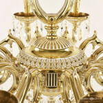 Фото 1 Люстра бронзовая 75302/12/250 A GW Bohemia Ivele Crystal